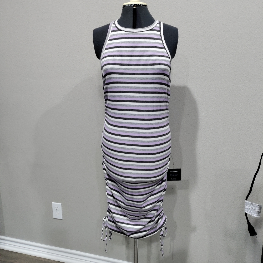 NWT Lulu's Made with love ribbed tank maternity dress size XL